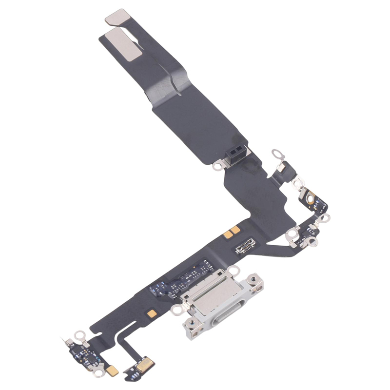 Charging Port Flex Cable for iPhone 17 Black Premium