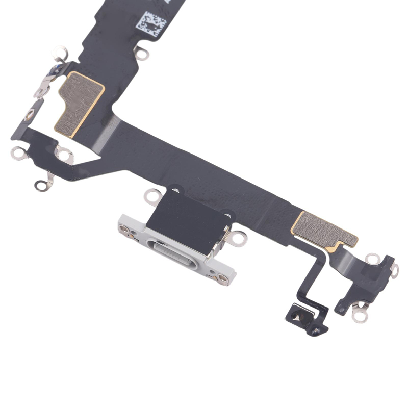 Charging Port Flex Cable for iPhone 17 Black Premium