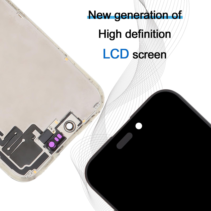 Screen Replacement for iPhone 17 Black Original  Refurbished
