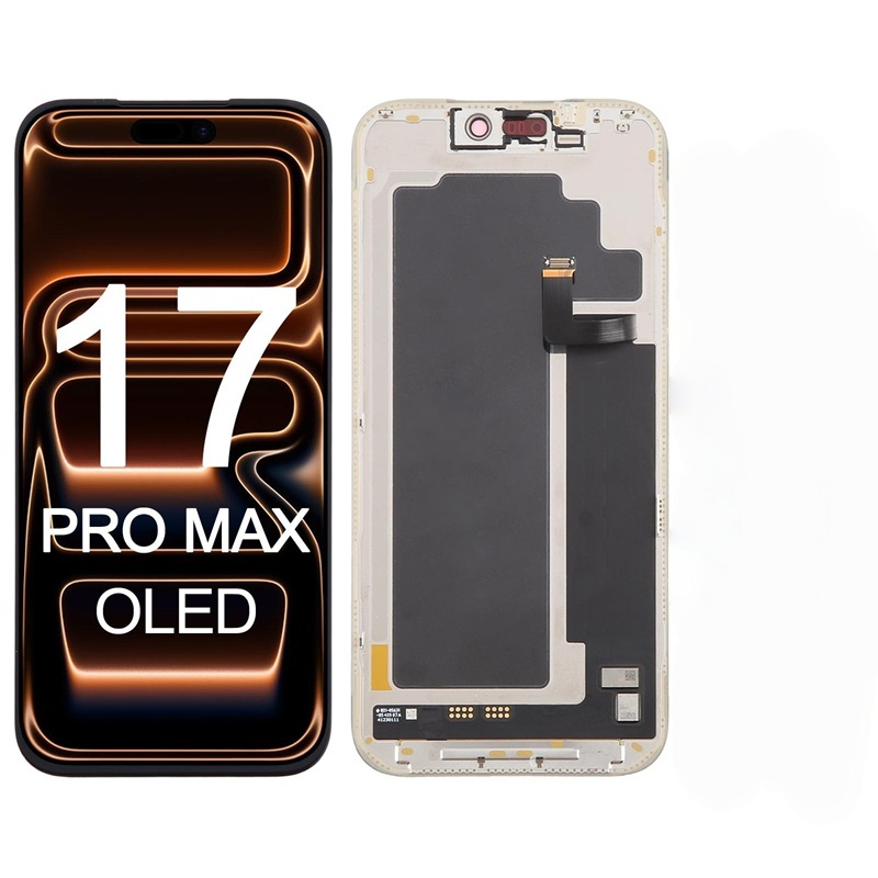Screen Replacement for iPhone 17 Pro Max HD+ 120Hz Black Incell