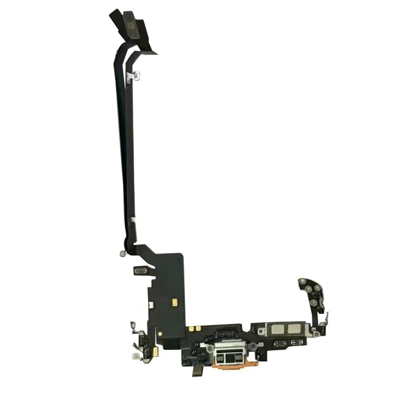 Charging Port Flex for iPhone 17 Pro Max Cosmic Orange  Original Pulled
