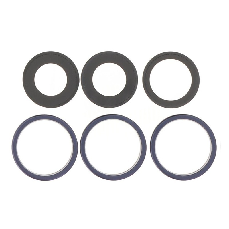 Back Camera Lens and Bezel for iPhone 17 Pro/17 Pro Max Blue 3pcs in one set