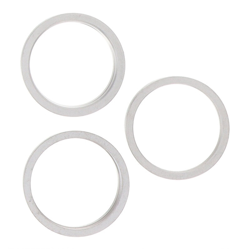 Rear Camera iron Ring Bezel for iPhone 17 Pro/17 Pro Max White  3pcs in one set