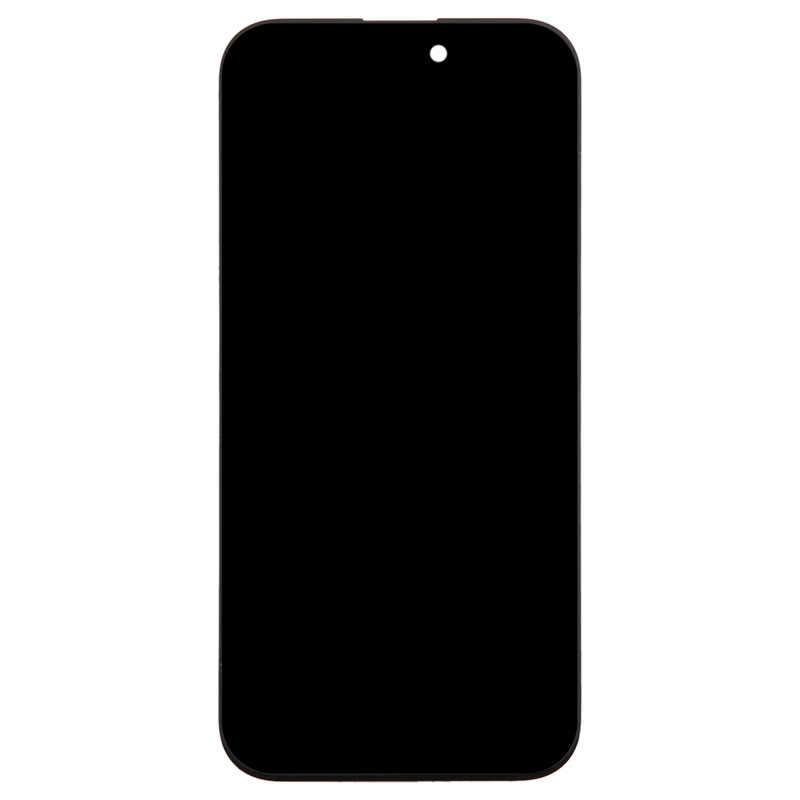 Screen Replacement with Proximity Light Sensor Flex Cable for iPhone 15 Pro Diagnosable Black Ori