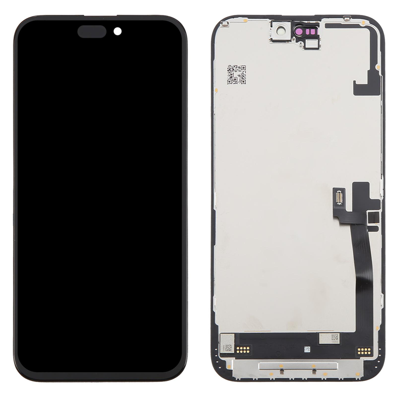Screen Replacement for iPhone 16 Plus IC Removable Version JK Black Incell