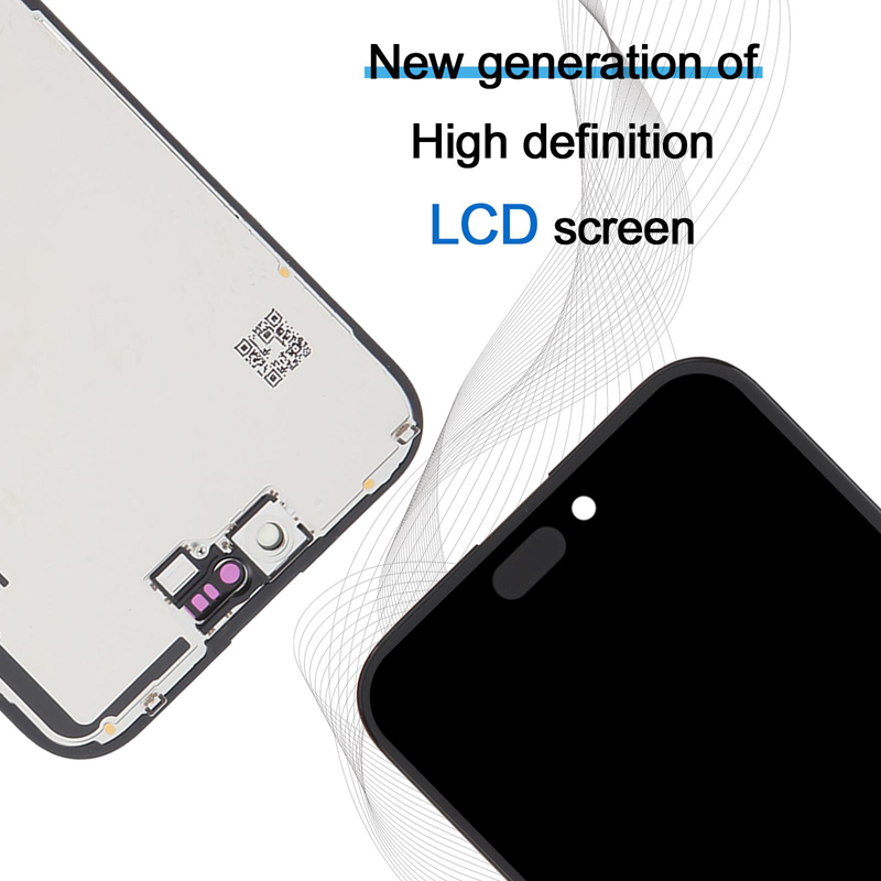 Screen Replacement for iPhone 16 Plus IC Removable Version JK Black Incell