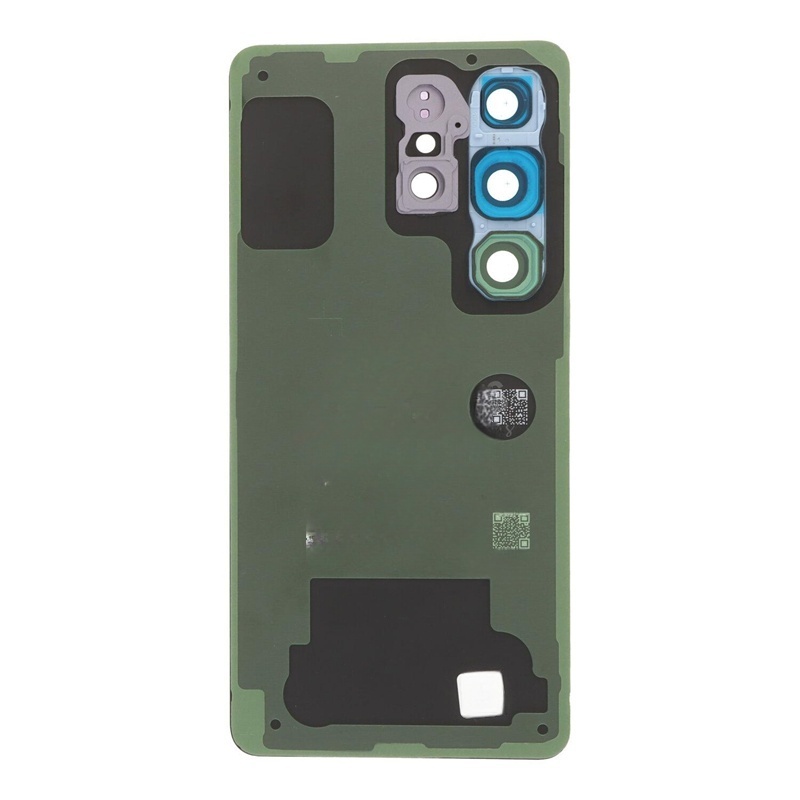 Battery Door + Battery Door Adhesive + Back Camera Lens and Bezel for Samsung Galaxy S26 Ultra Sky Blue OEM