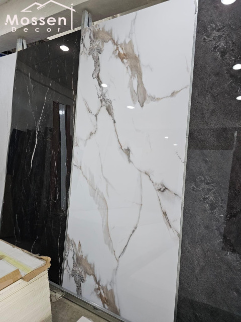 1.22x2.44m/2.8m High Glossy UV Marble Sheet
