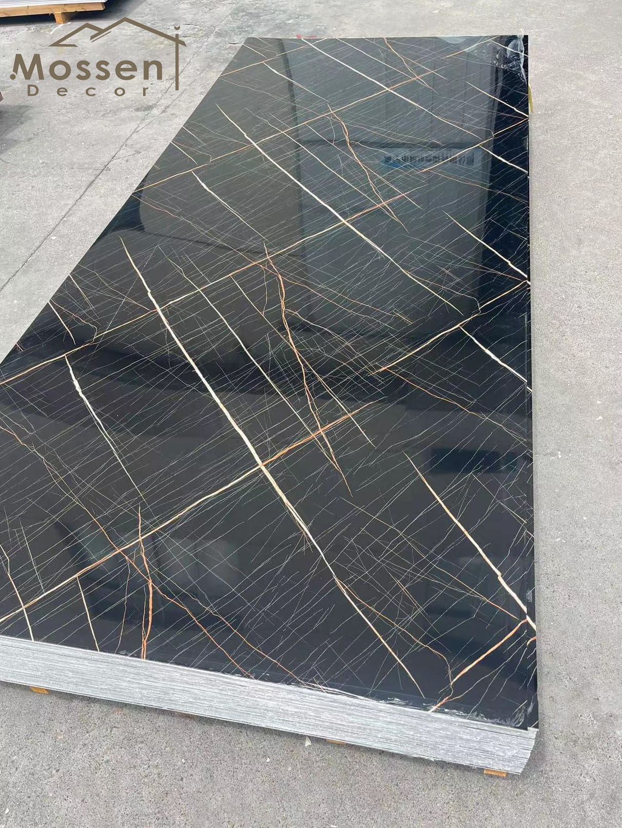 1.22x2.44m/2.8m High Glossy UV Marble Sheet