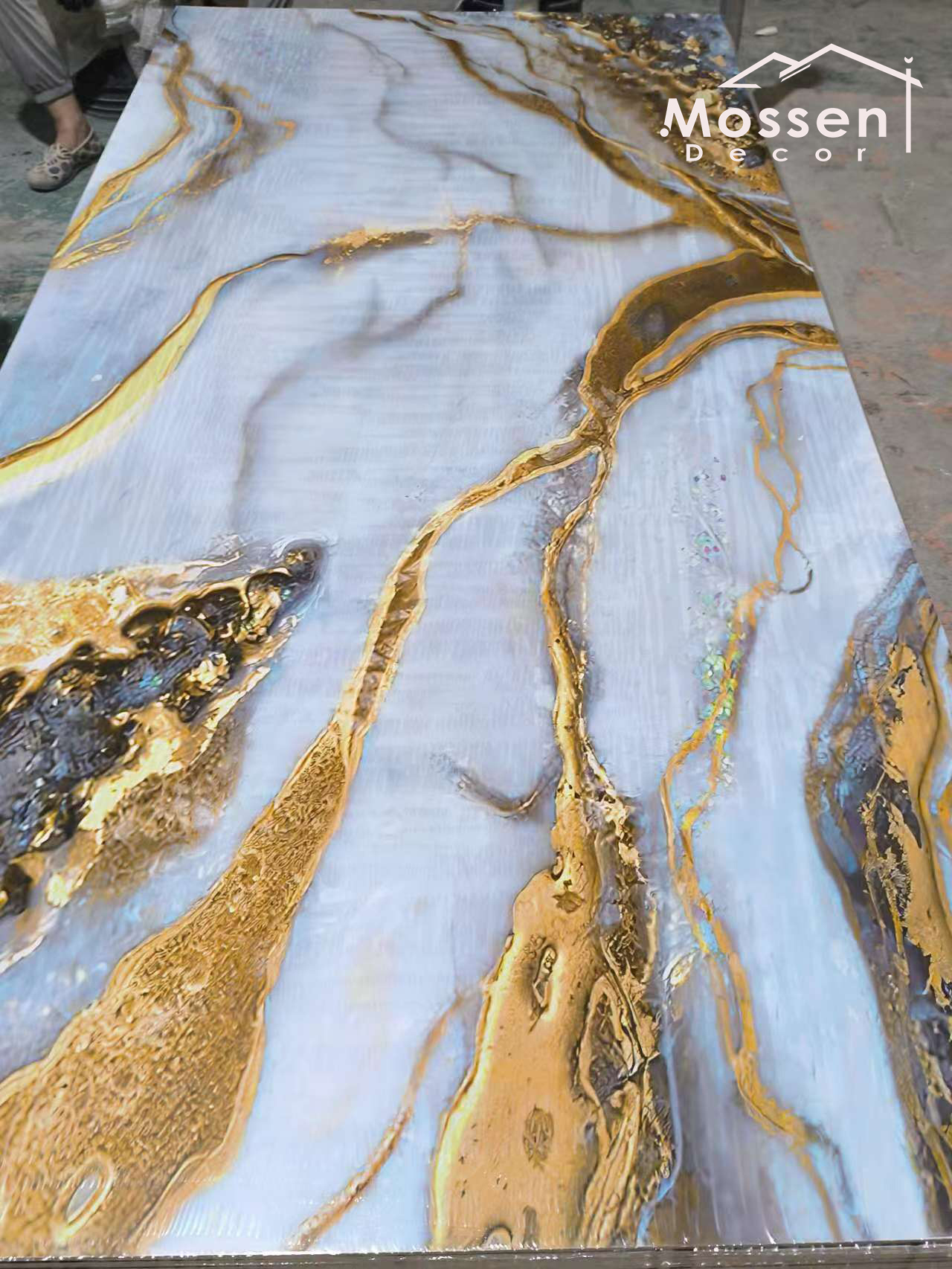3D Printed UV Marble Sheet
