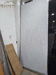 1.22x2.44m/2.8m White Marble UV Marble Sheet