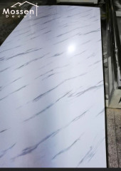 1.22x2.44m/2.8m White Marble UV Marble Sheet