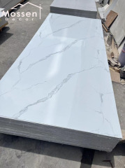 1.22x2.44m/2.8m White Marble UV Marble Sheet