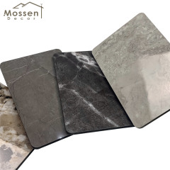 1220X2600MM Bamboo Charcoal Board - High Gloss PET Marble Design