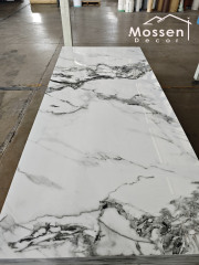 1220X2600MM Bamboo Charcoal Board - High Gloss PET Marble Design