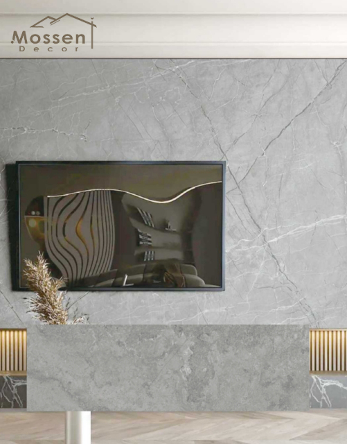 1220X2440MM Bamboo Charcoal Board - Matte Rock Design