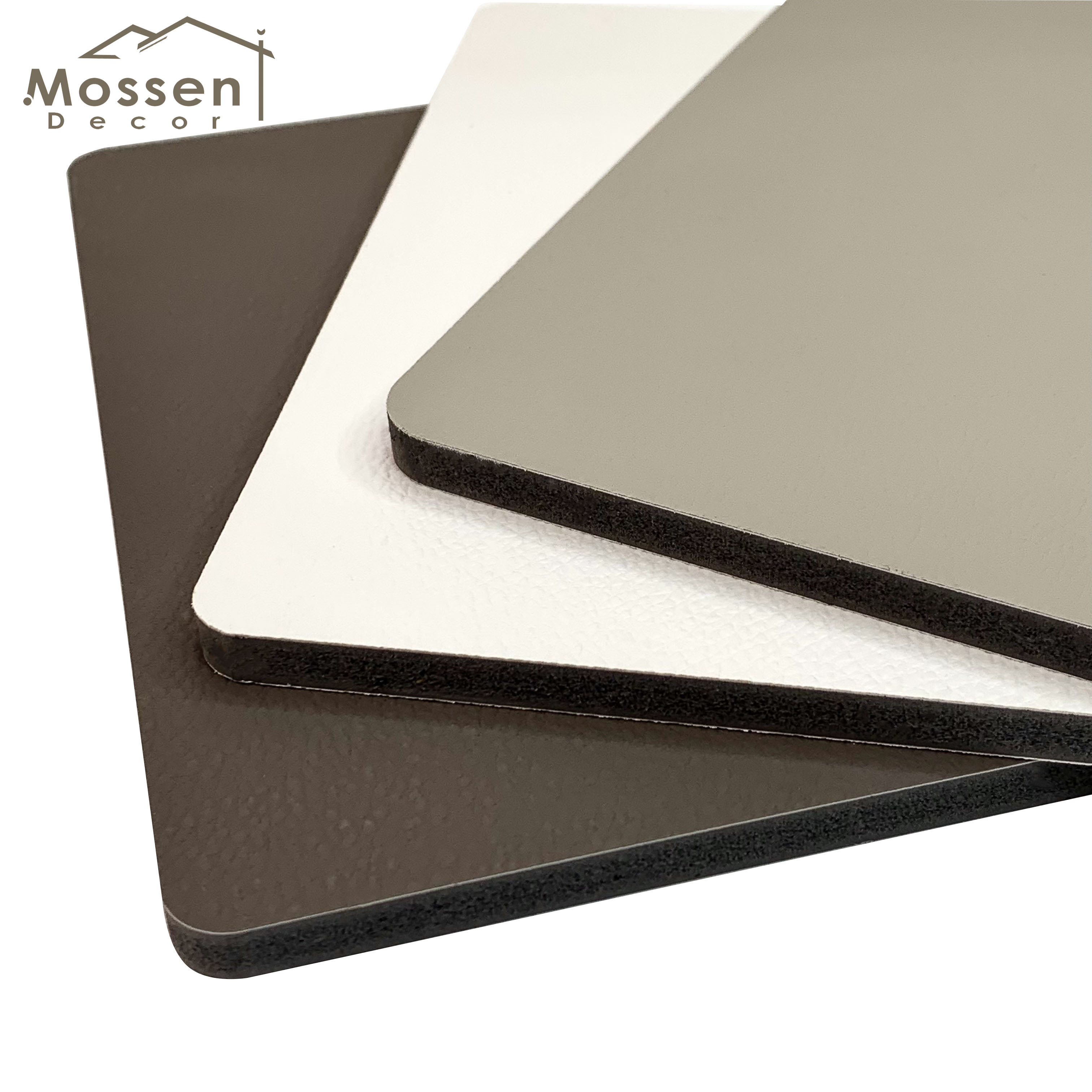 1220*2800MM Bamboo Charcoal Board - Leather Design