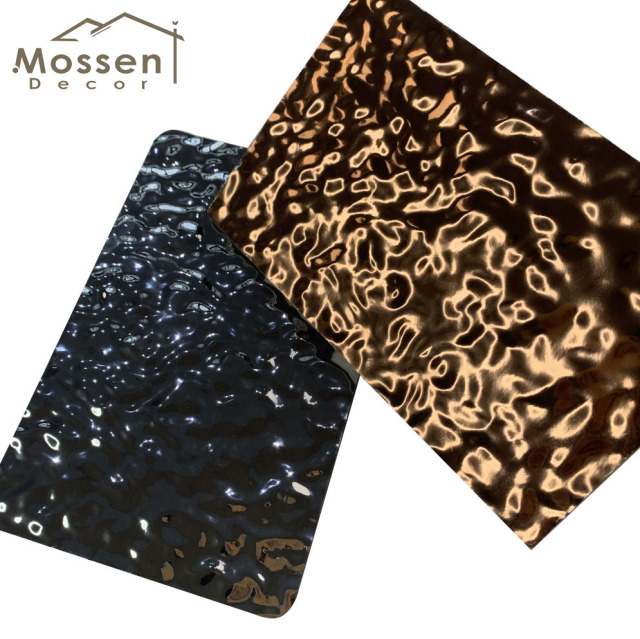 1220X2440MM Bamboo Charcoal Board - Water Ripple Design