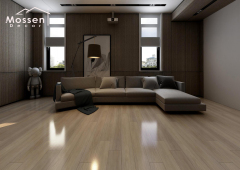 Waterproof SPC Flooring Scratch-Resistant Rigid Core for Bathrooms & Kitchens