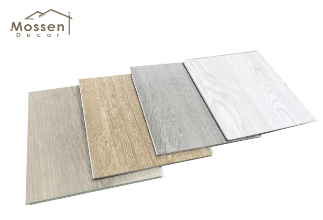 Environmentally Friendly Vinyl Planks Click-Locking SPC Flooring