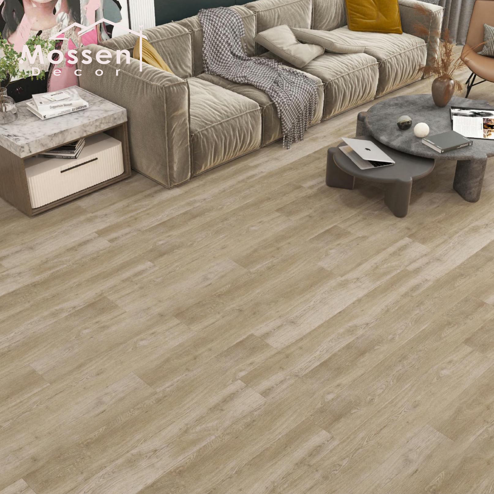 Pet-Friendly SPC Flooring Scratch-Resistant For Commercial Use