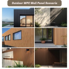 219X26X3000MM Outdoor 1st Gen Flat Sanding Finish WPC Wall Panel