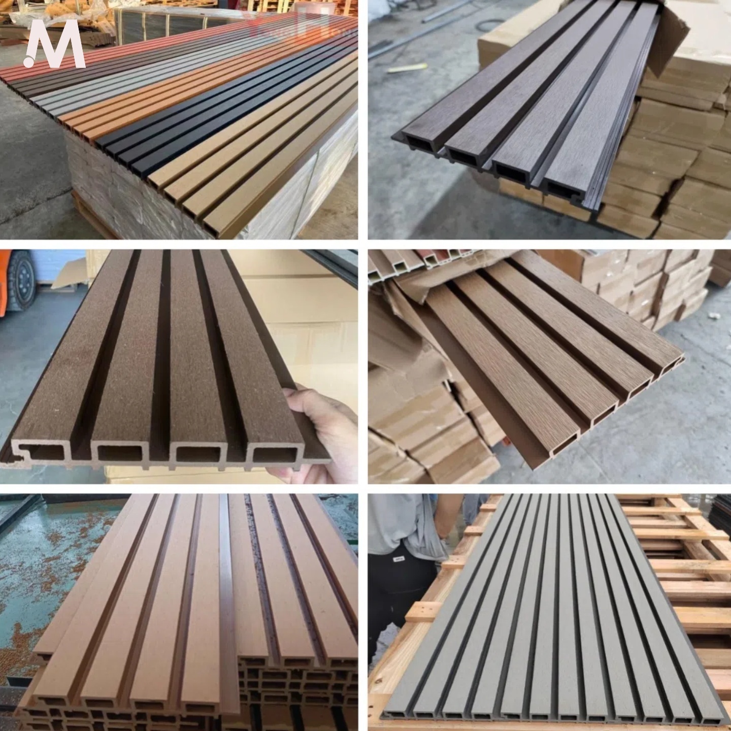219X26X3000MM Outdoor 1st Gen Flat Sanding Finish WPC Wall Panel