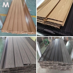 156X21X3000MM Outdoor 1ST Gen Flat Sanding Finish WPC Wall Panel
