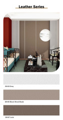 1220*2800MM Bamboo Charcoal Board - Leather Design