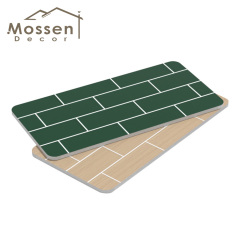 High Hardness Waterproof 600/1220MM Width SPC Wall Panel