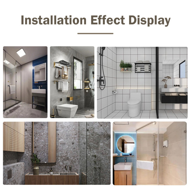 Bathroom Moisture Proof Easy to Install SPC Wall Panel