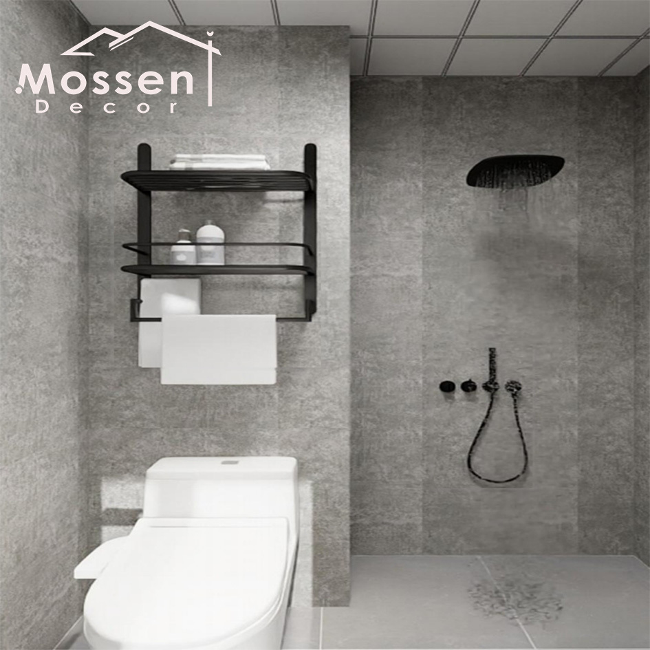 Sustainable Scratch Resistant Background Wall SPC Wall Panel