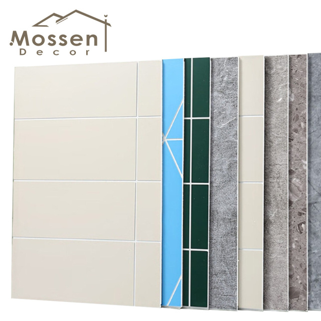 Bathroom Moisture Proof Easy to Install SPC Wall Panel