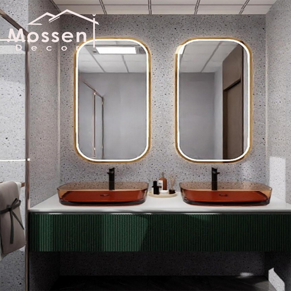 Bathroom Stain Resistant 4MM Thickness SPC Wall Panel