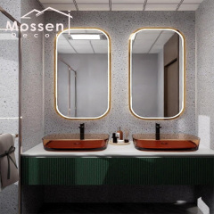 Bathroom Stain Resistant 4MM Thickness SPC Wall Panel