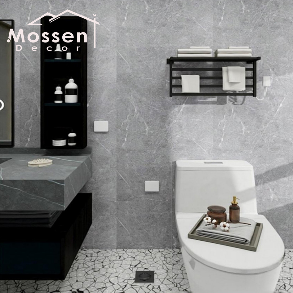 Bathroom Stain Resistant 4MM Thickness SPC Wall Panel