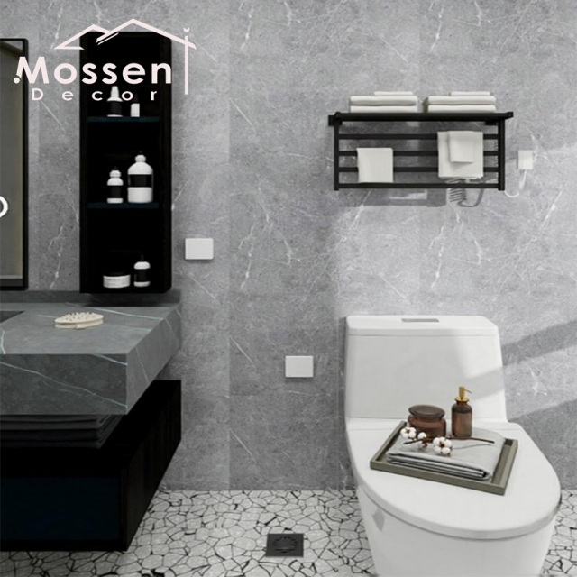 Bathroom Stain Resistant 4MM Thickness SPC Wall Panel