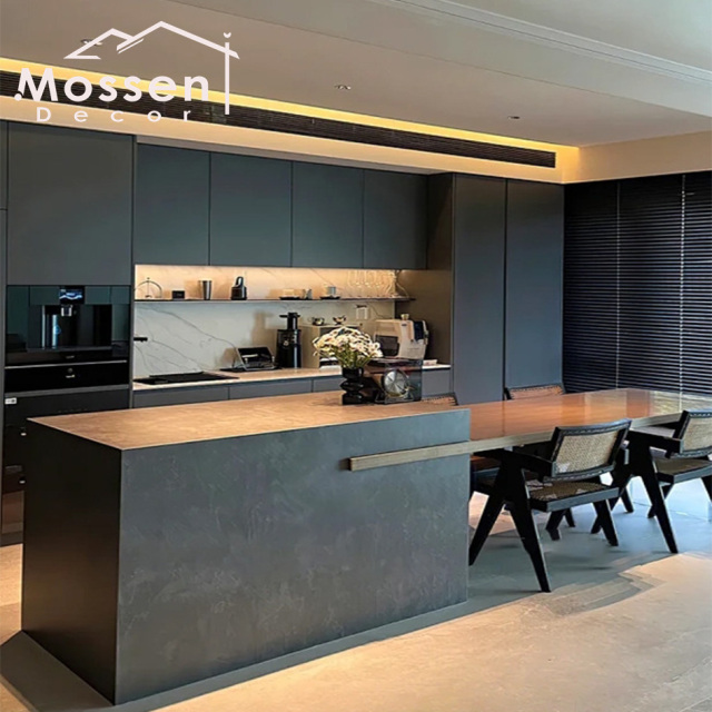 Impact-resistant Moisture Proof Kitchen Background Wall SPC Wall Panel