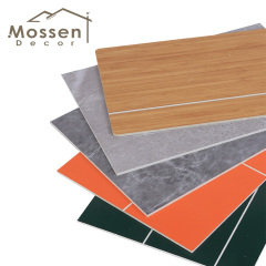 High-density Scratch Resistant Customizable Length SPC Wall Panel