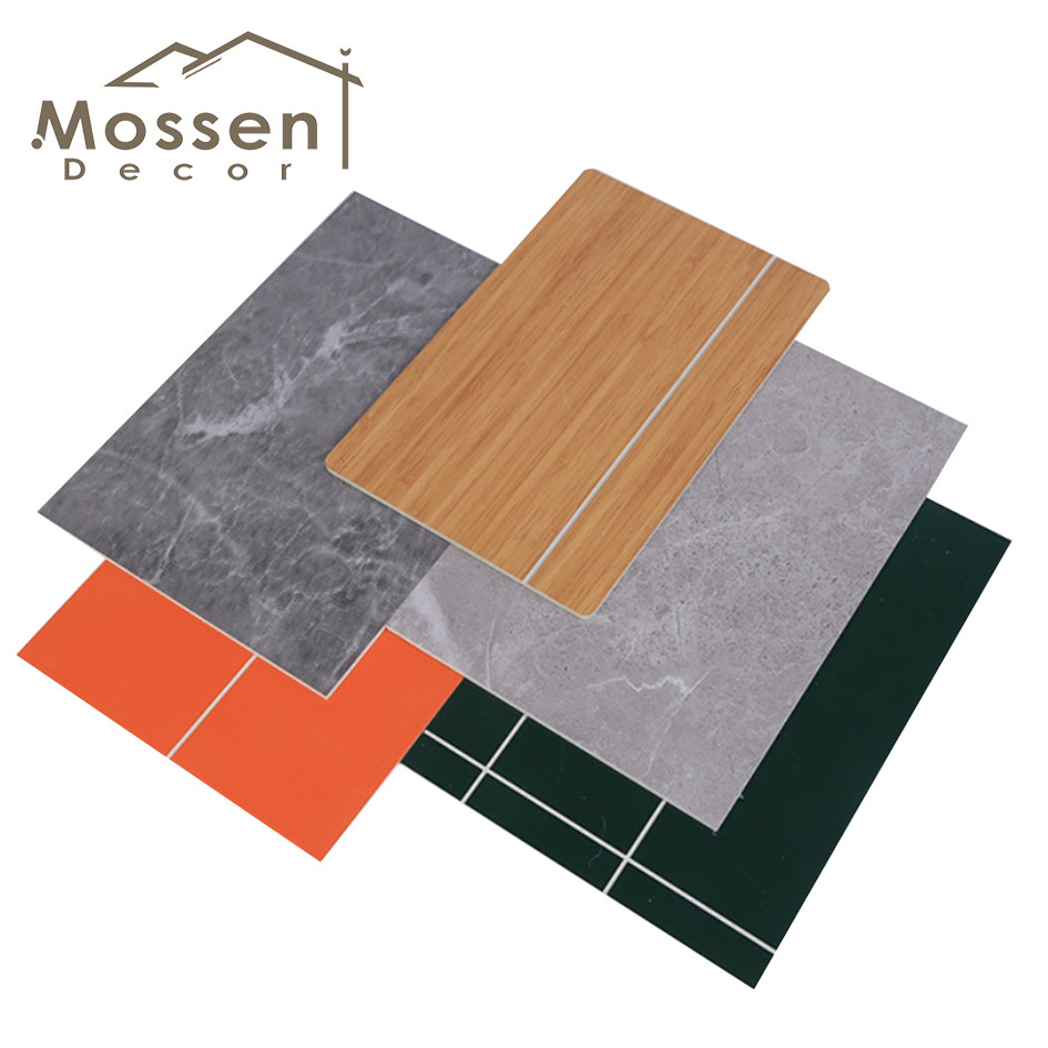Sustainable Scratch Resistant Background Wall SPC Wall Panel