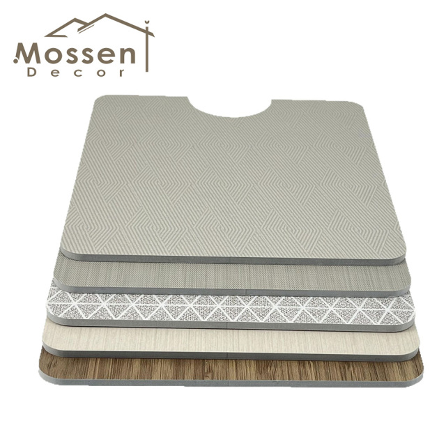 High Hardness Waterproof 600/1220MM Width SPC Wall Panel