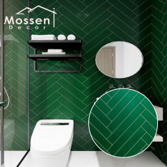 Waterproof Green 4MM Thickness SPC Wall Panel