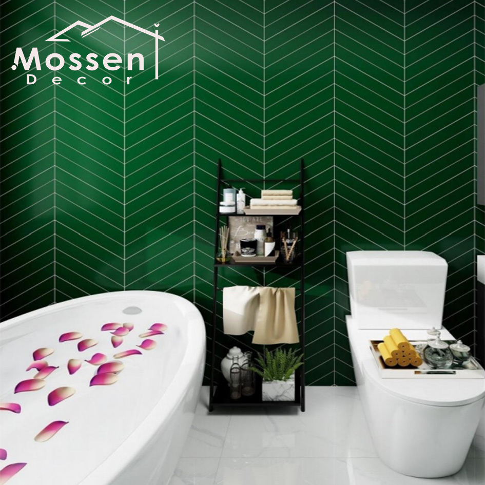 Waterproof Green 4MM Thickness SPC Wall Panel