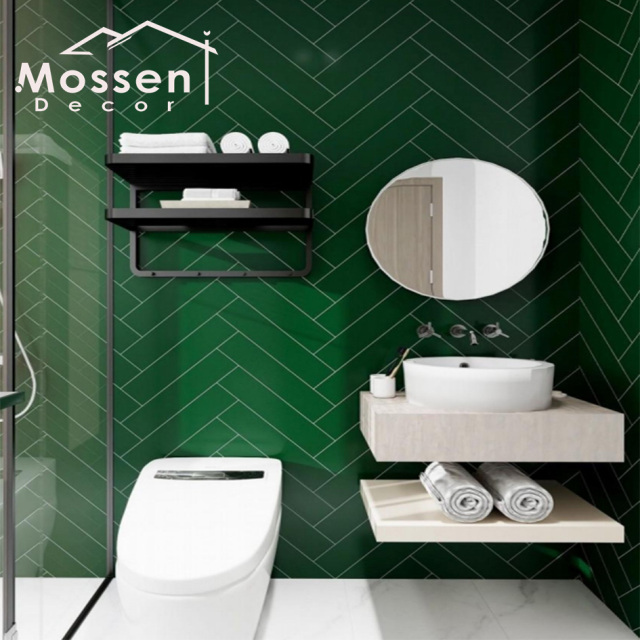 Waterproof Green 4MM Thickness SPC Wall Panel