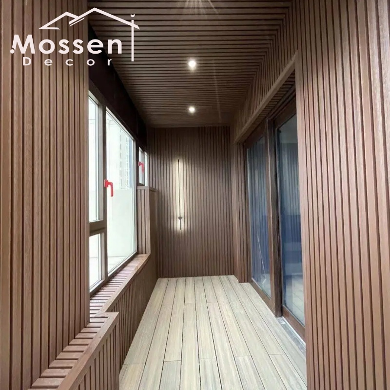 219X26X3000MM Outdoor Double Side Co-extrusion WPC Wall Panel