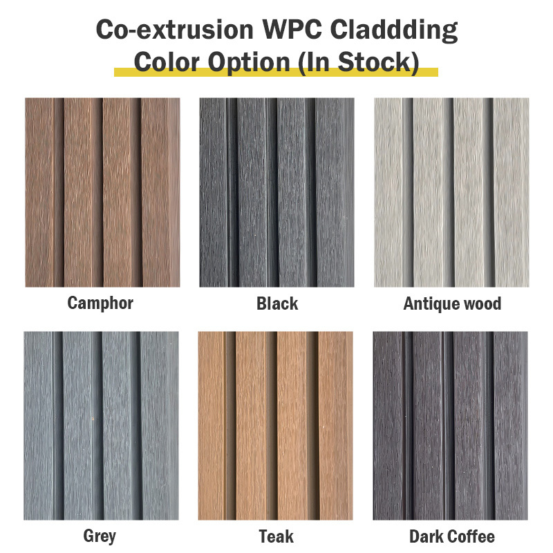 219X26X3000MM Outdoor Single Side Co-extrusion WPC Wall Panel