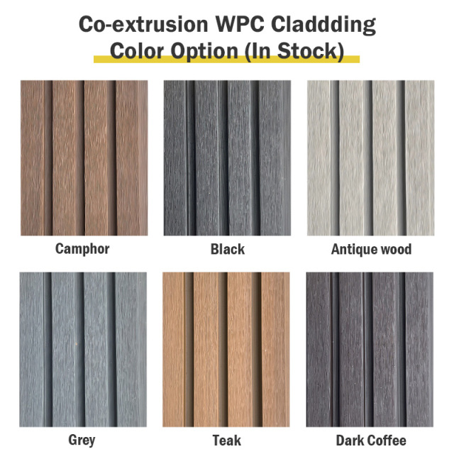 219X26X3000MM Outdoor Single Side Co-extrusion WPC Wall Panel