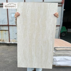 Printed Travertine Soft Stone Wall Panel - Flexible Lightweight for Exterior Accent Wall