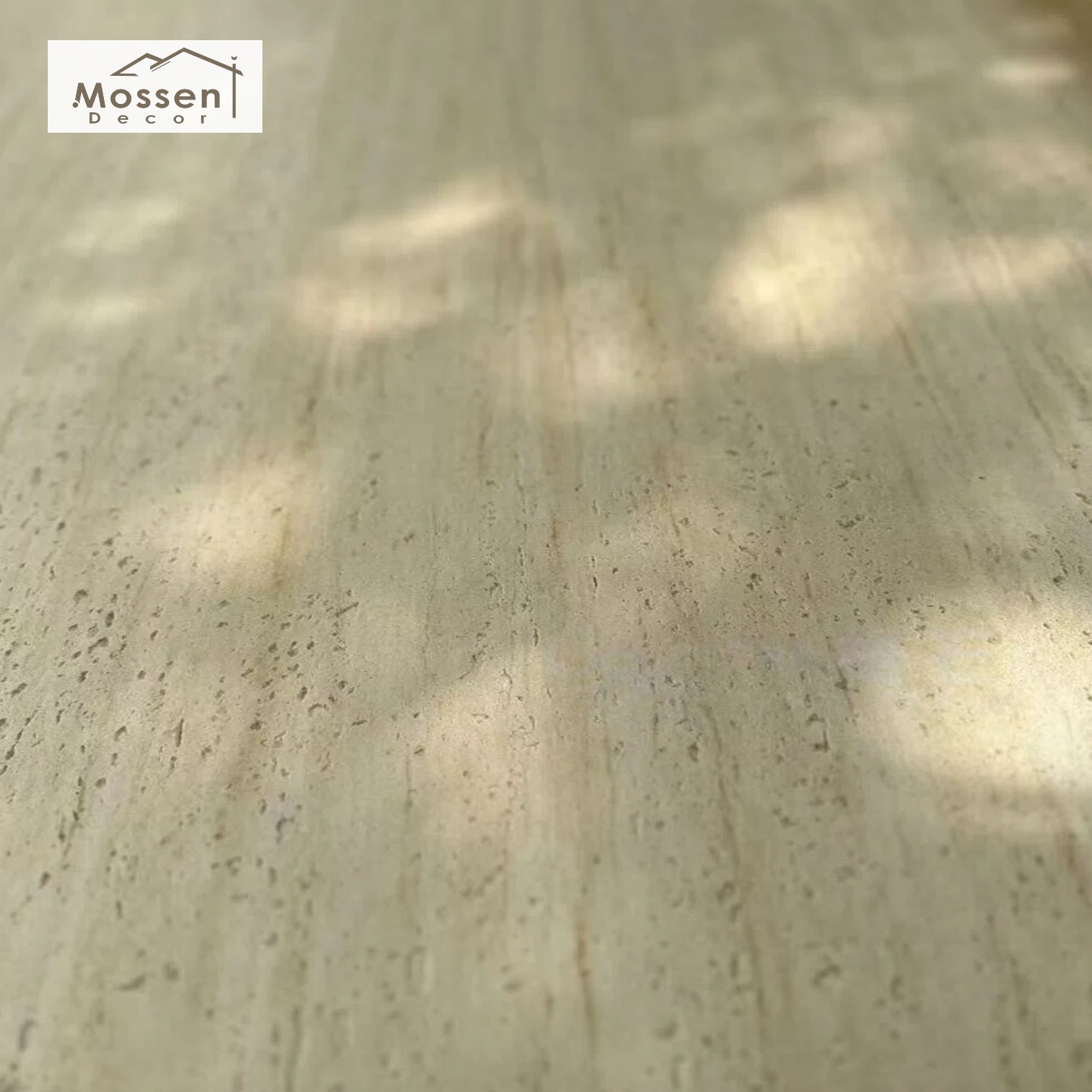 Eco-Friendly Natural Stone Look Travertine Panel Zero VOC MCM Soft Stone Wall Tile