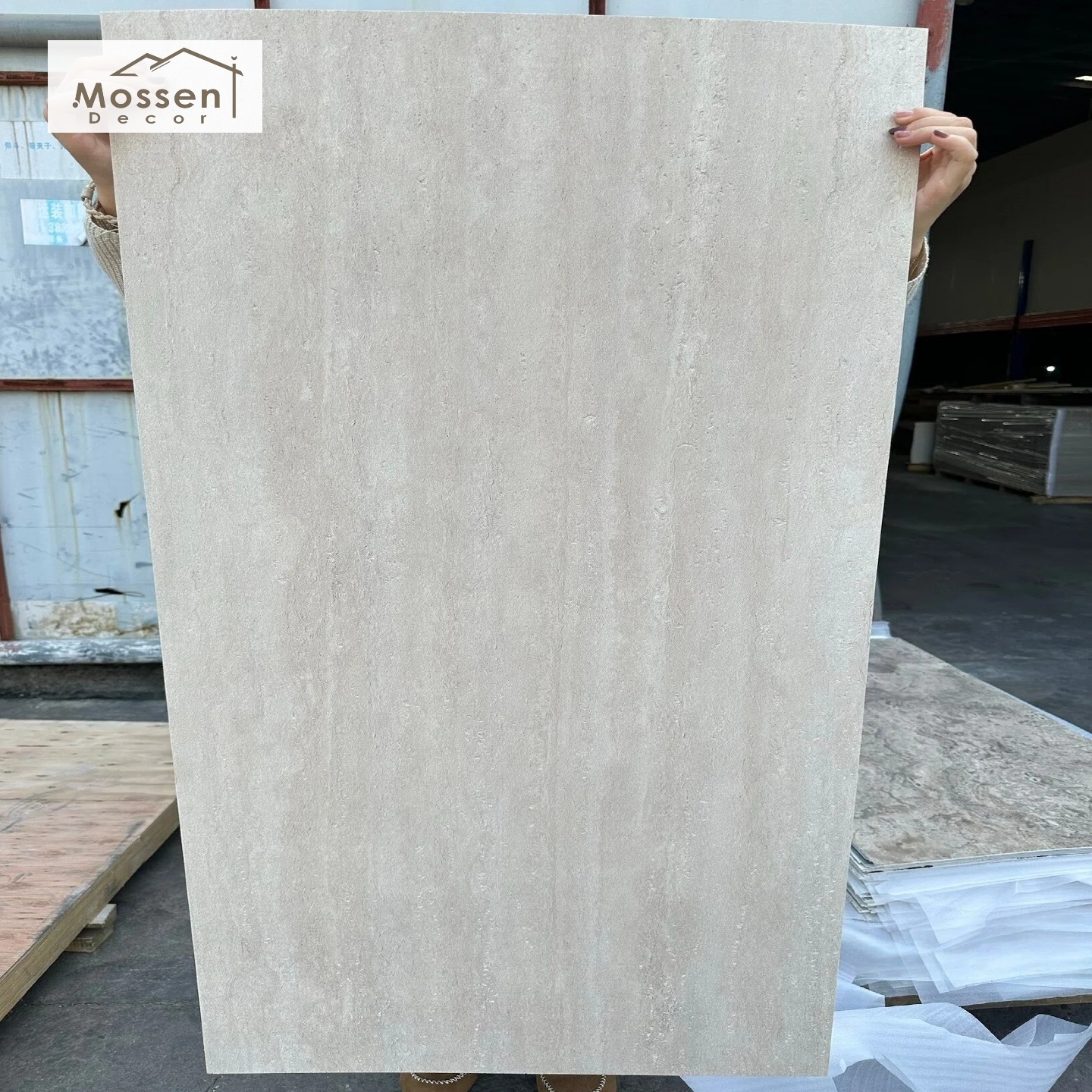 DIY Lightweight Travertine Soft Stone Panel No Mortar Easy Install Wall Veneer